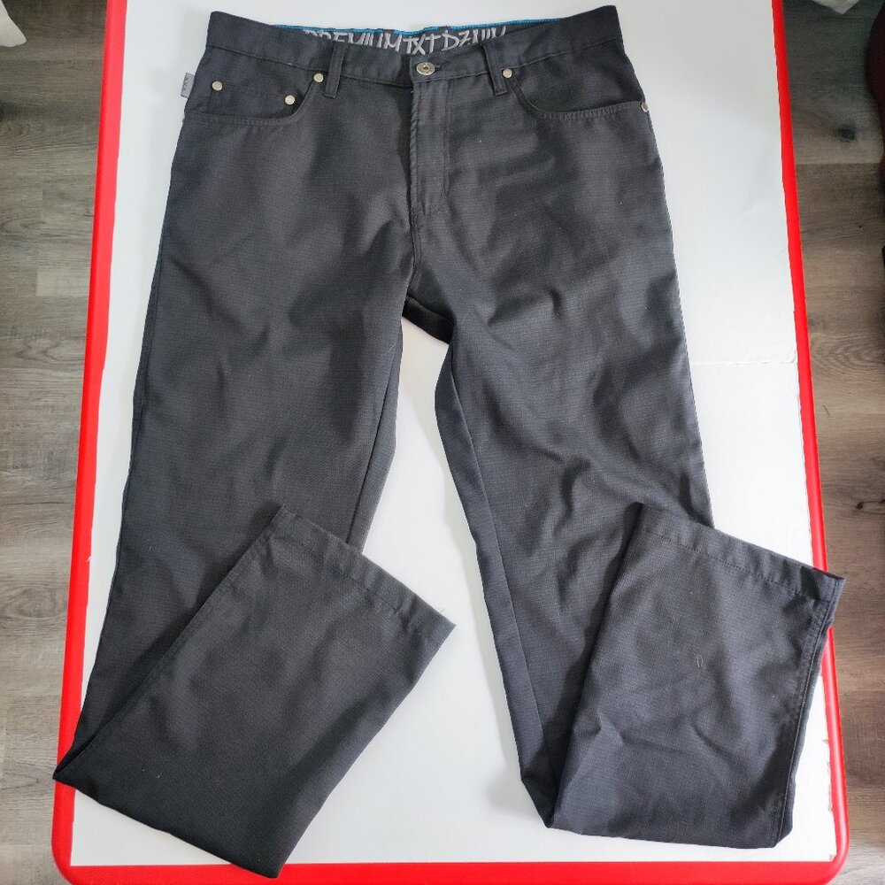 TXT casual dress pants straight leg grey men's size 32